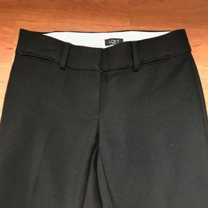 Loft Petite Black dress pant